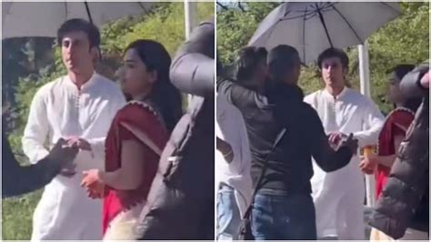 Ranbir Kapoor And Rashmika Mandannas Leaked Pics From Animal Shoot Go