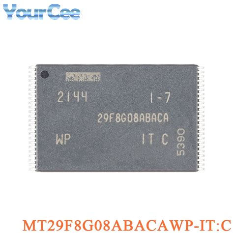 SMD MT29F8G08ABACAWP IT C 29F8G08ABACA TSOP 48 8Gb NAND Flash Memory