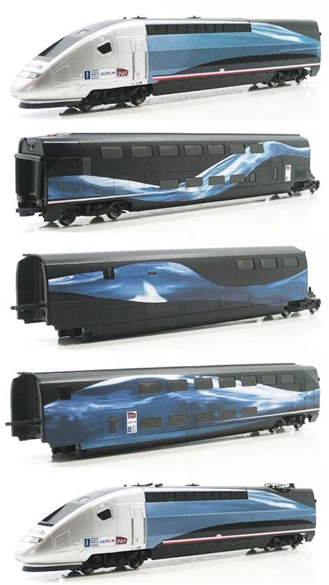 Jouef Tgv V High Speed World Record Unit Set Sncf Alstom