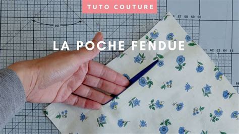 Comment Coudre Une Poche Fendue Tuto Couture Facile Comment Coudre