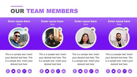 Team Introduction Template for PowerPoint - SlideModel