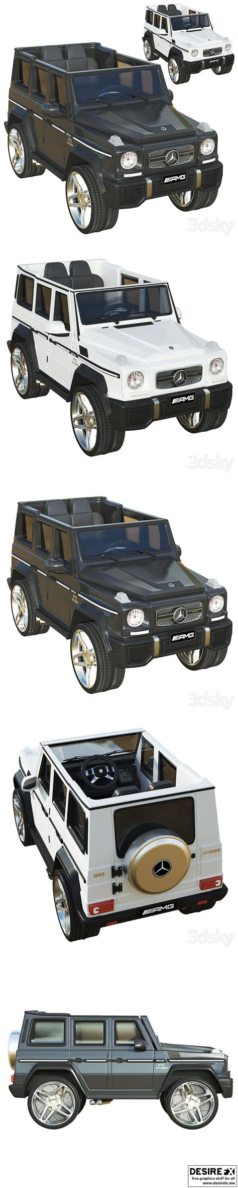 Desire FX 3d models | Mercedes Toy – 3D Model