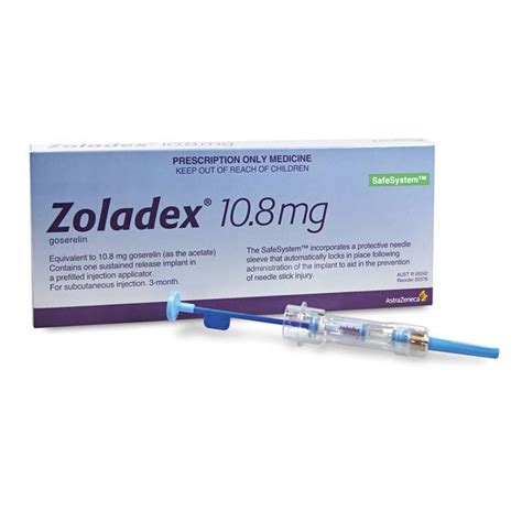 Goserelin Acetate 108mg Astrazeneca Zoladex La 108mg Injection At