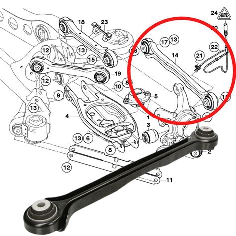 Bmw X1 E84 2009 2015 Lower Left Or Right Rear Wishbone Suspension Arm