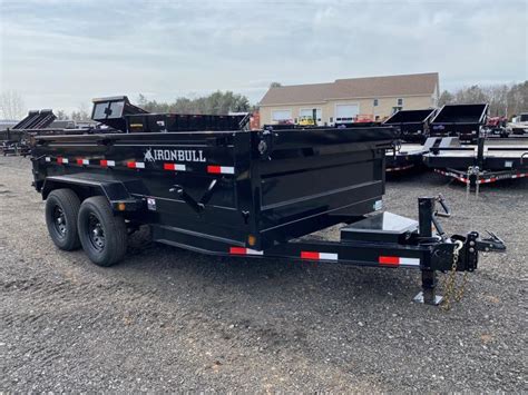 2023 N N Trailers 7x12 Galvanized 10K Dump Trailer W Tarp Kit Ramps