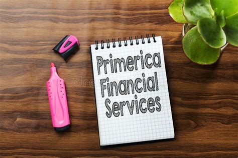 Primerica Financial Services Concept Stock Photo Image Of Financial