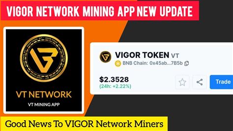 Vigor Token Mining App VT Free Airdrop Vigor Token New Update Vigor