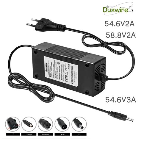 Duxwire V V A A Lithium Ion Power Charger For V Li Ion