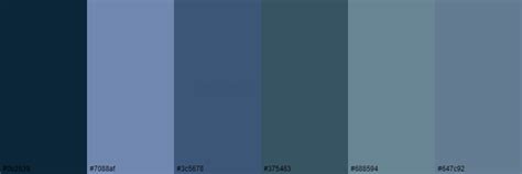 Midnight Blue Color Palettes - Aesthetic Color Palette