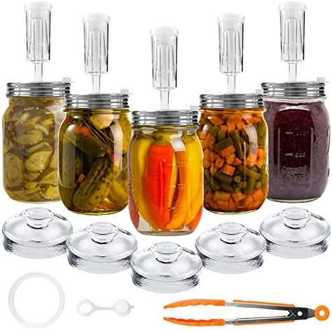 Amazon Fermentology Sauer System Fermentation Airlocks Lids