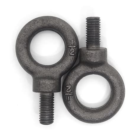 M M Din Drop Forged Carbon Steel Galvanized Lifting Eye Bolts