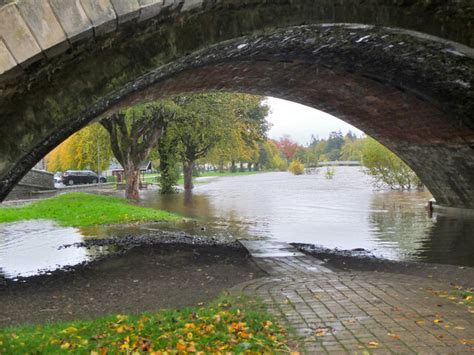 Flooding At Tweed Green Peebles Jim Barton Geograph Britain And