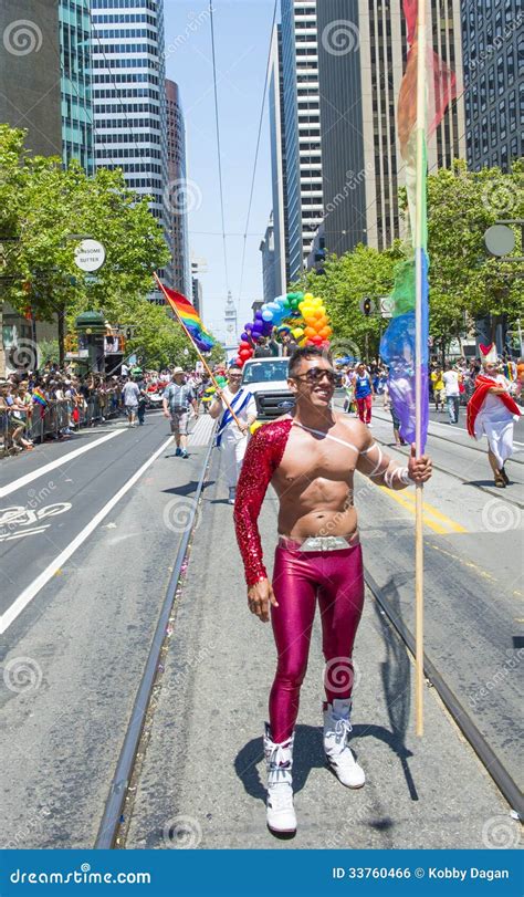 Orgullo Gay De San Francisco Foto Editorial Imagen De Festival Travestidos 33760466