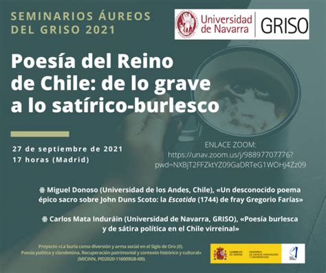 Letras Del Reino De Chile Blog Del Grupo De Investigación Siglo De Oro