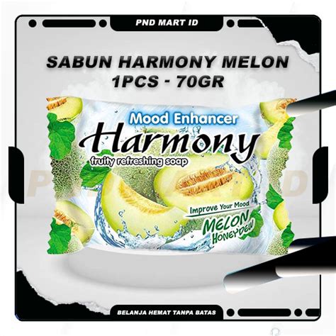 Sabun Harmony Rasa Buah Melon Grosir Murah Gr Pcs Pcs