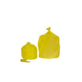 Sac Poubelle Litres Hd Jaune Colis De