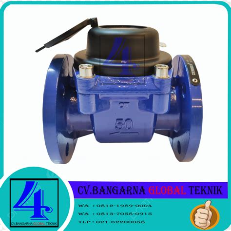 Jual Meteran Air Limbah Zenner Dn Mm Flange Pn Home