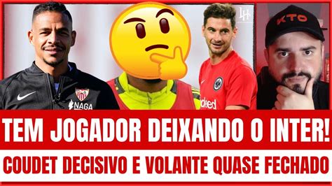 Jogador Deixando O Inter Coudet Decisivo Para Vinda De Alario