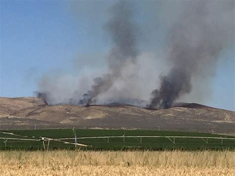 Wildfire Burns 7 800 Acres In Grant County The Spokesman Review