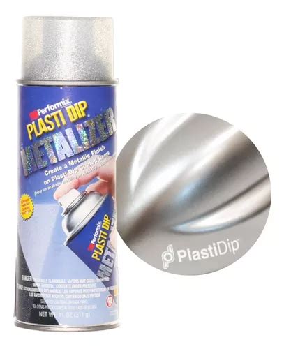 Pintura Removible Plastidip Aerosol Aluminio Brillante Mercadolibre