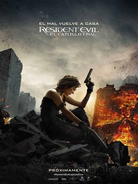 Cartel De La Película Resident Evil El Capítulo Final Foto 37 Por Un