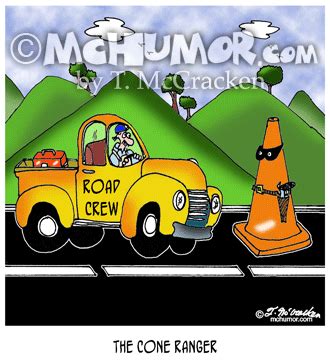 Road Construction Cartoon 6318 | McHumor & TheKomic Cartoons