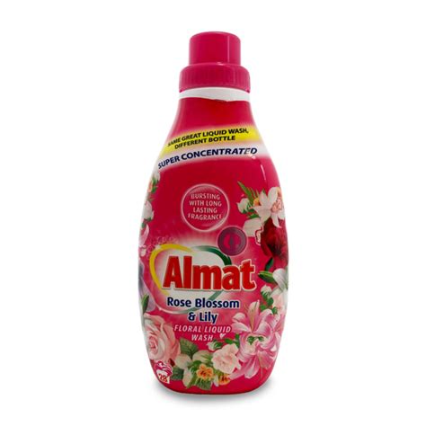 Almat Super Concentrated Floral Liquid Wash Rose Blossom Lily 980ml