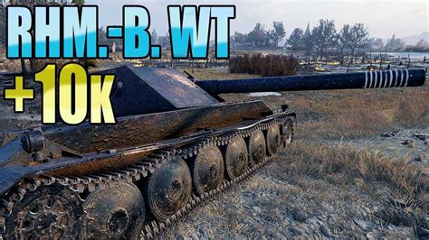 Rhm Borsig Waffenträger 10k damage World of Tanks YouTube