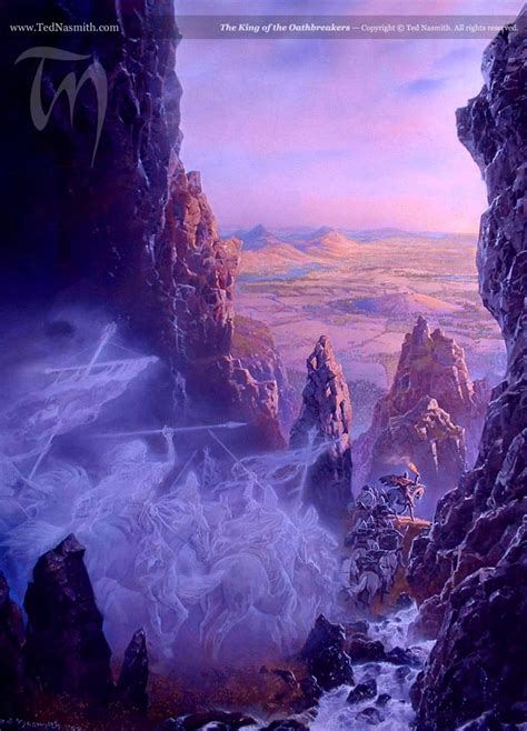 Lord Of The Rings Concept Art Ted Nasmith Enciclopédia Global™