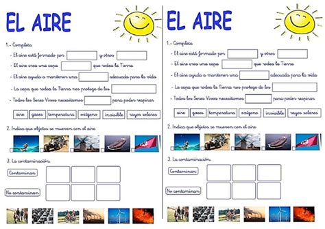 Ficha 1 El Aire Pdf