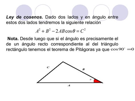 Ley De Senos Y Cosenos 1