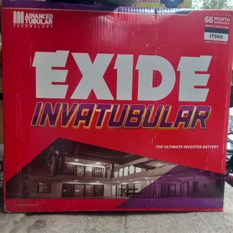 Exide Inva Tubular It Ah Battery At Exide Tubular