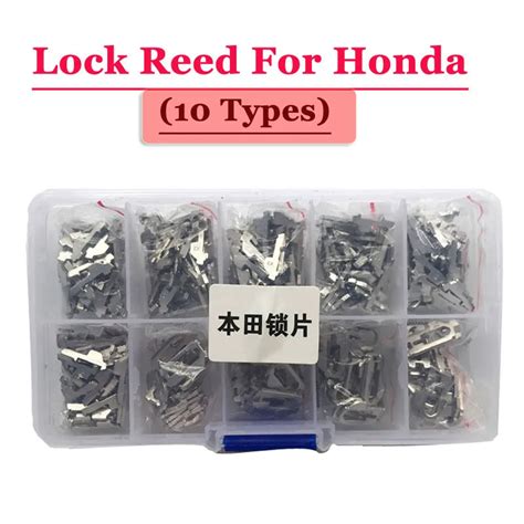 Free Shipping Pcs Box Hon Car Lock Reed Locking Plate For Honda