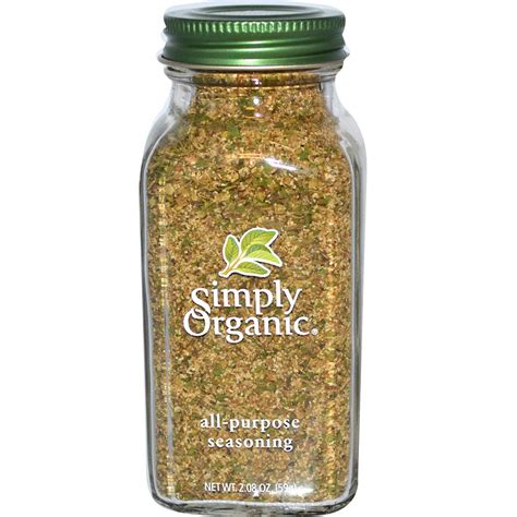 Simply Organic All Purpose Seasoning 208 Oz 59 G Iherb