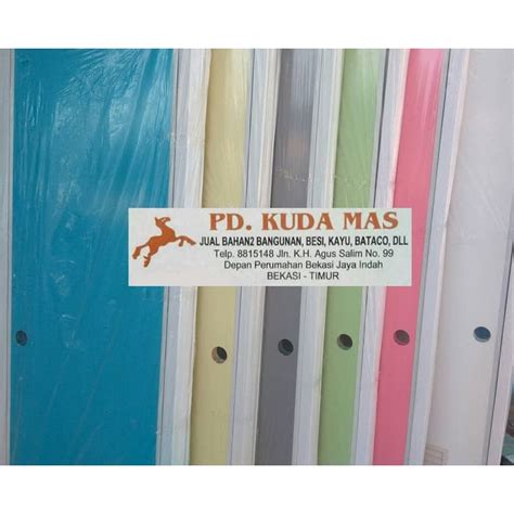 Jual Jual Pintu Pvc Kamar Mandi Polos Warna Murah Indonesia Shopee