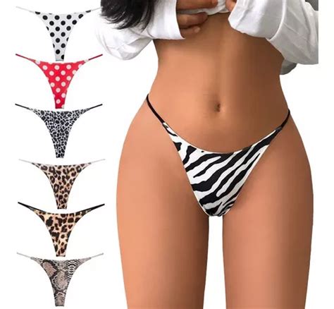 Set De Tangas Tipo Victoria Secret C Brillos P Mujer Pzs Cuotas