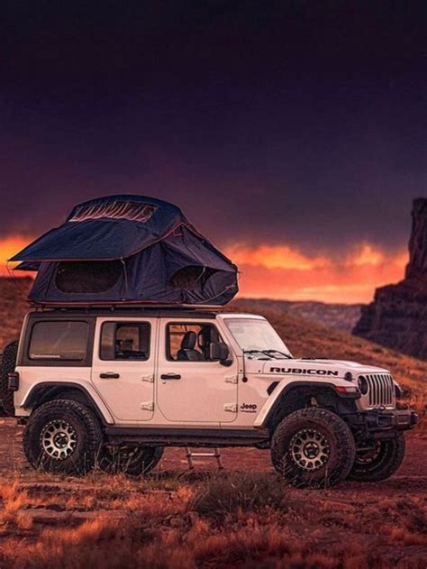 Vagabond Lite Roof Top Tent for Jeep Wrangler | Roof top tent, Top tents, Tent