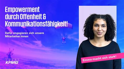 Daf R Macht Emma Sich Stark Wirtschaftspr Fung Kpmg Karriere Youtube