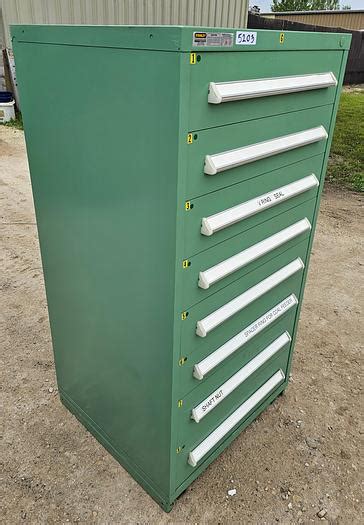 Used Stanley Vidmar Drawer Industrial Tooling Parts Cabinet X