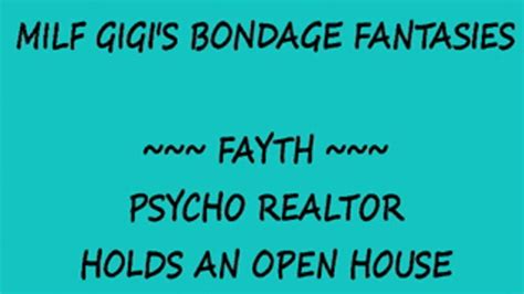Psycho Realtor Holds An Open House MP MILF GiGi S Bondage Fantasies Clips Sale