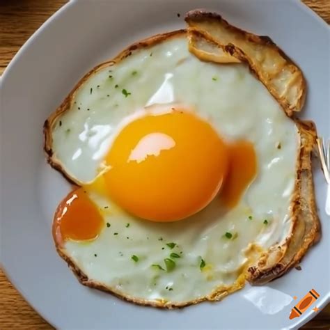 Delicious Fried Egg With Sauce On Craiyon