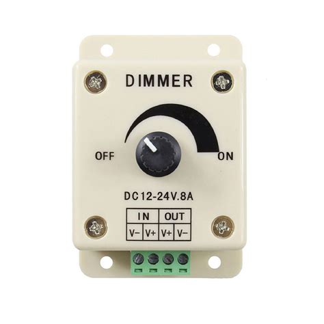 Dc V A Dimmer Brightness Adjustable Controller For Strip Lighting