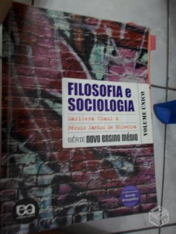 Filosofia E Sociologia Serie Novo Ensino Medio Volume Unico