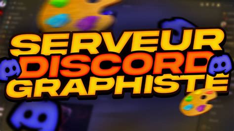 Mon Serveur Discord De Graphiste Bannière Gratuite YouTube