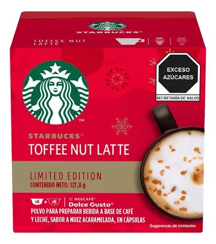 Caf Toffee Nut En C Psula Nescaf Dolce Gusto Starbucks Unidades