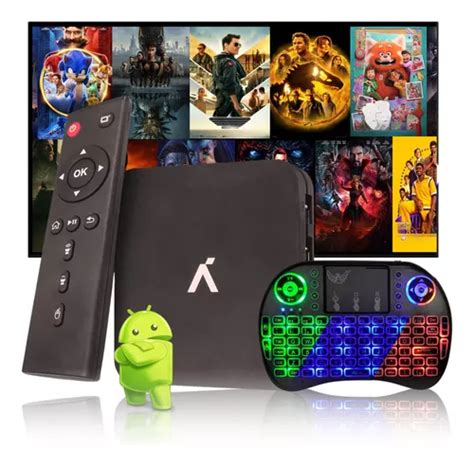 Aqu Rio Smart Box Tv Transforme Sua Tv Em Smart Tvbox Teclado