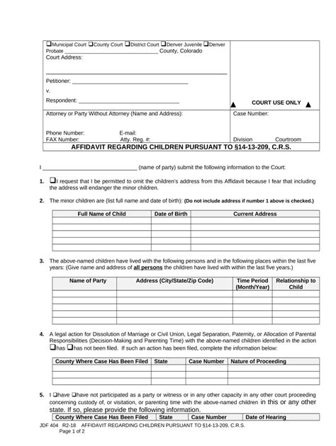 Affidavit Pursuant Doc Template Pdffiller