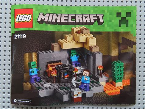 Lego Minecraft 21119 Das Verlies Kpl Anleitung Figuren Ovp Top Ebay