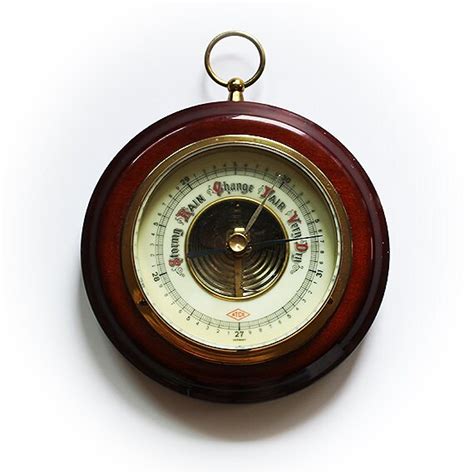 Vintage Wall Hanging Weather Barometer