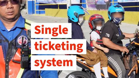 Single Ticketing System MMDA LGUs YouTube